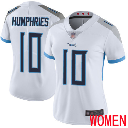 Tennessee Titans Limited White Women Adam Humphries Road Jersey NFL Football #10 Vapor Untouchable